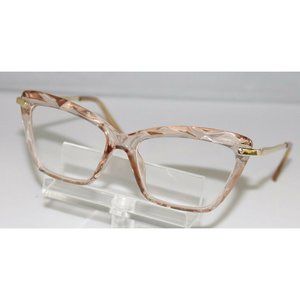 New Elvin Mathews Lt Brown Reading glasses Eyeglasses